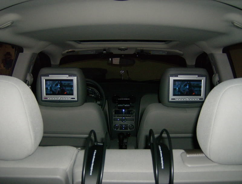 DVD Headrest Monitors are installed Chevy HHR Network